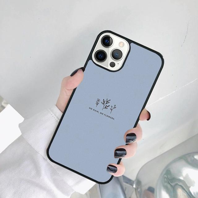 Минималистичная эстетика Цветочный чехол для телефона Для Для iPhone 17 Air 15 Pro MAX 16 Plus 14 12 11 13 coque