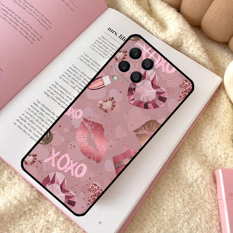 Чехол в стиле Розовое золото для Samsung Galaxy M31 M13 M11 M12 M14 M15 M06 M16 M36 M56 M53 M32 M52 M35 M55 M34 M54