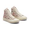 Converse Женские кроссовки Chuck 70 High с цветочной вышивкой светло-коричневые Desert-Sand Egret A02201C