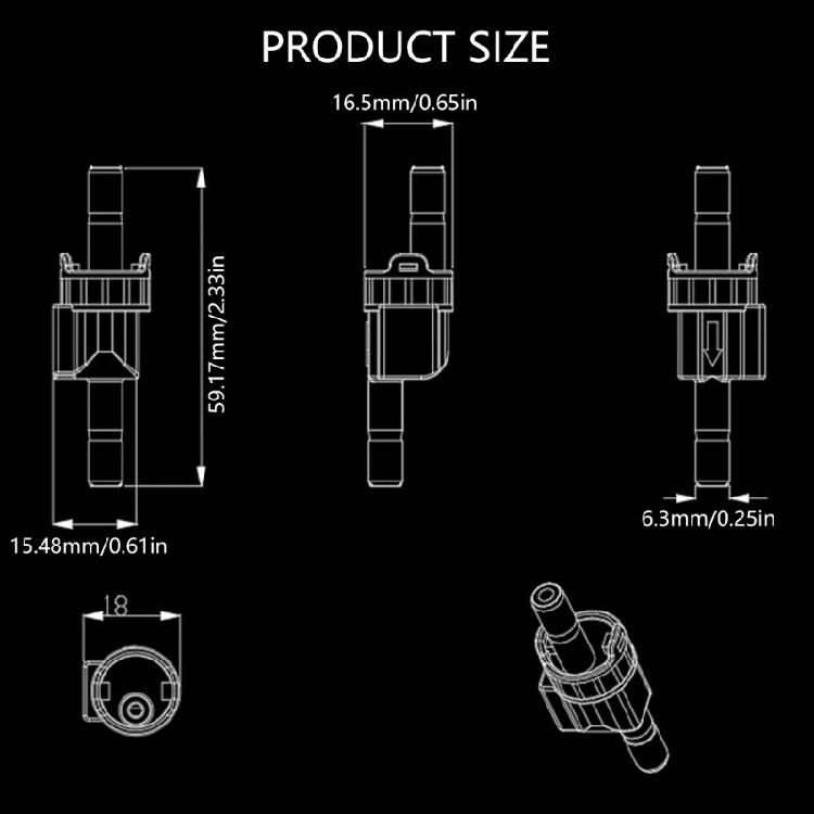 Измеритель расхода для очистителей воды Расходомер Флюидметр Счетчик Расходомер Датчики расхода на эффекте Холла G1/4