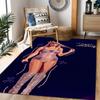 Taylor Swift Themed Anti-Slip Rugs - Polyester Home Decor, Suitable for Bedrooms, Living Rooms, Doorways, Studios, and Decorations