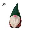 Wood Gnome Sculpture Carved Figurine, Farmhouse Rustic Faceless Dwarf Statue, Wooden Statue Handmade Mini for Christmas Party Decoration Figurine