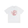 Hong Kong Style Cat Print Cotton T-Shirt for Men & Women - 2024 Summer Collection