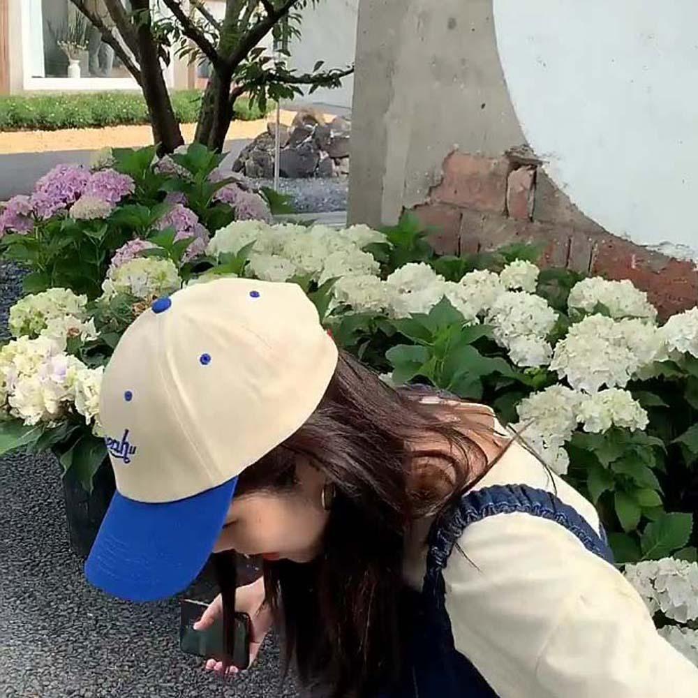 Sunscreen Letter Embroidery Baseball Cap Adjustable Summer Sunshade Hats Unisex Peaked Cap Summer
