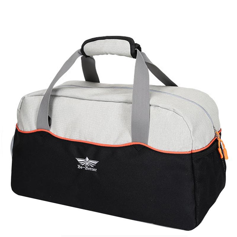 Спортивный тренажерный зал, тренировочный топ, парусиновая сумка для путешествий, фитнеса, йоги с карманом для обуви, водонепроницаемая сумка через плечо