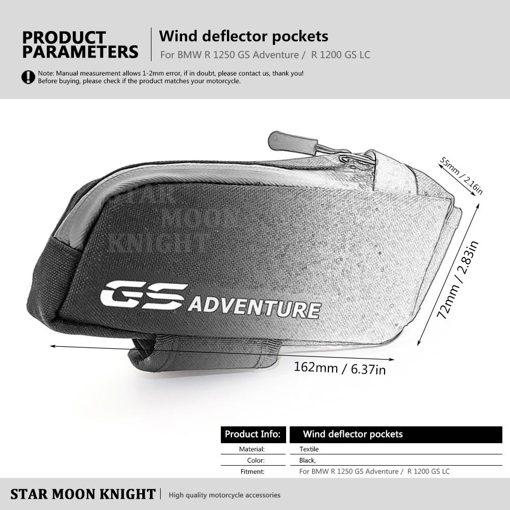 Для BMW R1200GS R 1200 GS ADV LC R1250GS 2013-водостойкие сумки-обтекатели для хранения инструментов