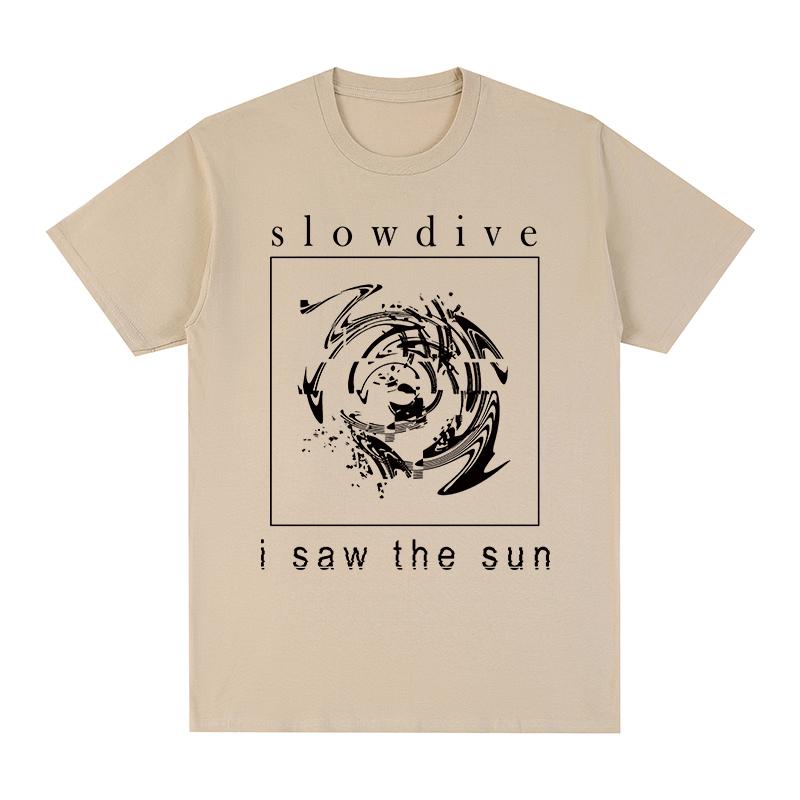 Slowdive Saw The Sun Vintage tshirt Fashion Casual Streetwear Cotton Men T shirt New TEE TSHIRT Womens tops