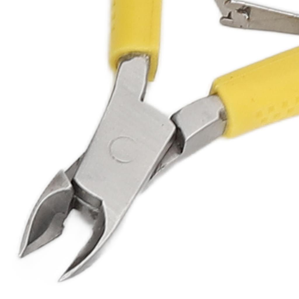 Кусачки для ногтей, триммер, нержавеющая сталь, 4 цвета, нескользящая силиконовая ручка, кусачки для удаления омертвевшей кожи для салона красоты