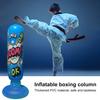 Детская надувная боксерская груша с изысканным узором, яркий цвет, ПВХ, водонепроницаемая боксерская груша для каратэ, боксерское оборудование