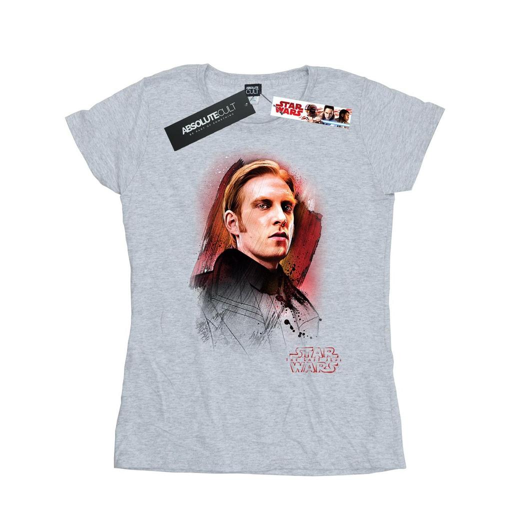 Star Wars Womens/Ladies The Last Jedi General Hux Brushed Cotton T-Shirt