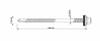 GT 6 SP Z19 screws 5.5/6.3x150mm galvanized