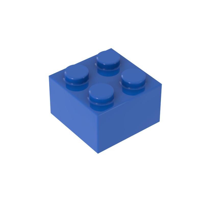 FunBrick 20 шт. 2x2 DIY Набор строительных блоков Совместим с 3003 Толстые блоки Образовательные Творческие игрушки для детей