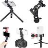 Держатель для смартфона штатив монопод для крепления винт 1/4 дюйма горячий башмак подставка адаптер поворотный зажим 360° фиксированный мобильный телефон с аксессуарным башмаком смартфон