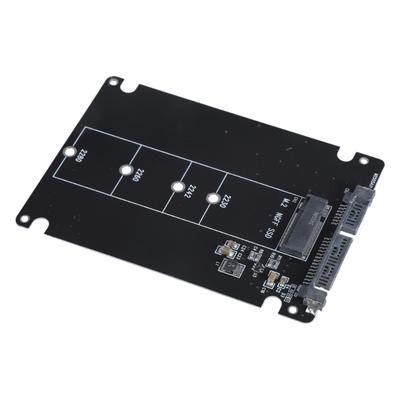 Адаптер M.2 NGFF на SATA M.2 NGFF SSD на 2,5-дюймовый SATA-конвертер Поддержка SSD 2230 2242 2260 2280