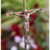 Pure Brass Jesus Cross - 1Pcs | Christ Wall Décor | Lord Jesus Holu Christmas Figurine | Perfect for Christmas Gifts - Golden Finish