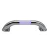1PC Silver Blue Light Entry Handle Straight Assist Bar For RVs Campers Trailers