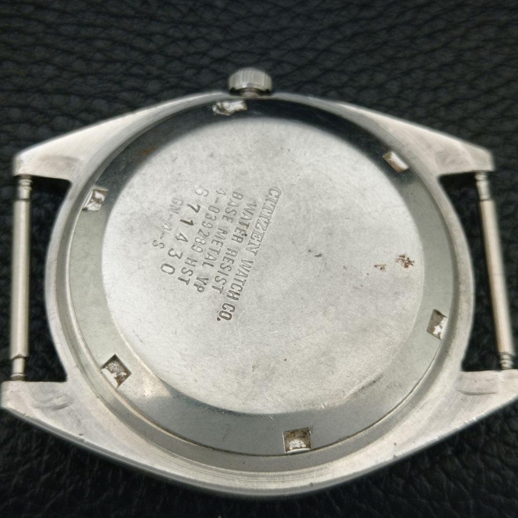 ВИНТАЖНЫЕ АВТОМАТИЧЕСКИЕ ЧАСЫ CITIZEN 8200 ЯПОНИЯ МУЖСКИЕ ЗЕЛЕНЫЙ ЦВЕТ ЦИФЕРБЛАТ a709350-1