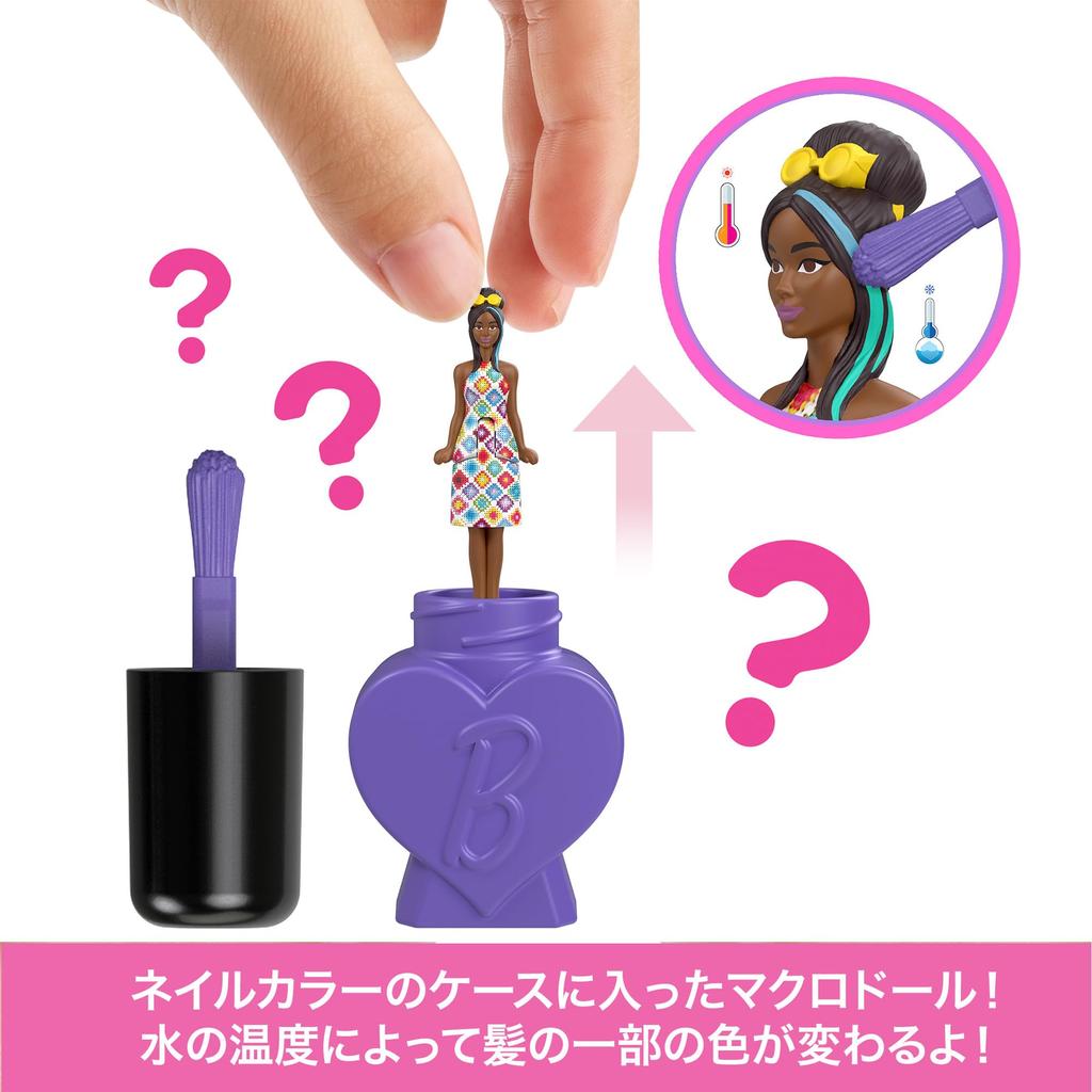 Барби Мини Барбиленд Модница Ассорти (Цвет ногтей) 10 микро кукол коробка распродажа одеваются кукольный домик для взрослых купить возраст 6 лет и старше мульти 986Aset-JCP97