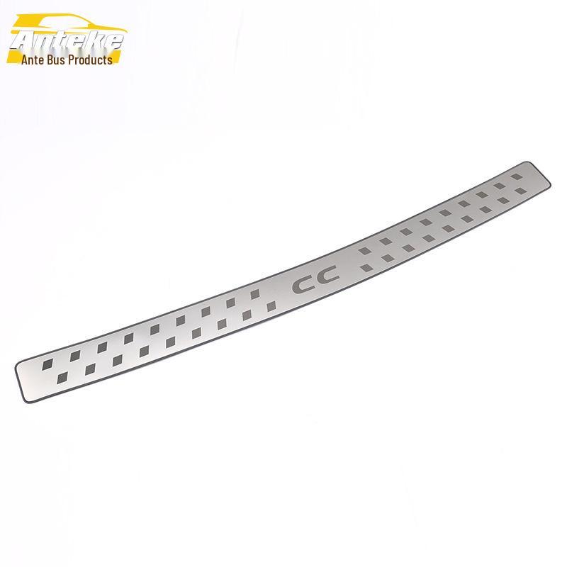 Защитная накладка заднего бампера из нержавеющей стали для защиты багажника и задней двери