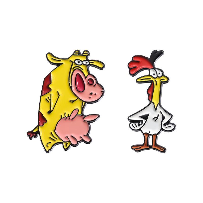 3pcs/set Cartoon Anime Movie Role Brooch Enamel Pins Custom Film Peripheral Souvenir Badges Clothes Lapel Gift for Friend