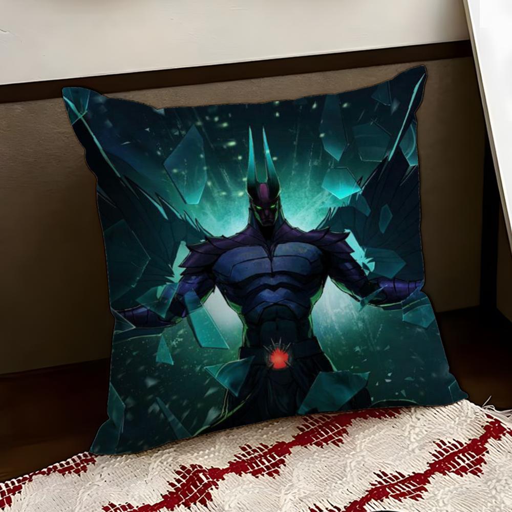 Game Cool DDota 2 Cushion Cover Reversible Soft Durable Pillow Cover Home Car MultiScene Use for Daily Comfort