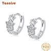 Танциз стерлингового серебра 925 пробы циркон серьги серьги-капли для женщин подарки на свадьбу