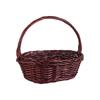 Oval Handhold Weaving Basket With Handle Braided Basket Retro Basket with Handle  Candy Snack