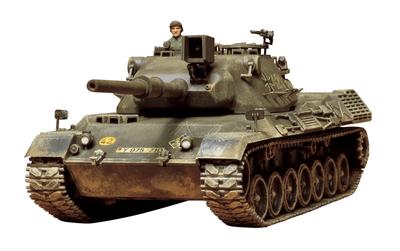 Tamiya Военная миниатюра Западногерманская армия средний танк Leopard пластиковая модель 35064 1/35 № 64