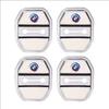 CTCE1 4Pcs Silicone Car Door Lock Buckle Protector Cover Interior Accessories Motorcycle Decal For BMW G80 G06 G07 G42 G14 G15 E46