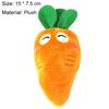 Pet Doll Bright-colored Elastic Plush Pet Squeaker Doll for Home
