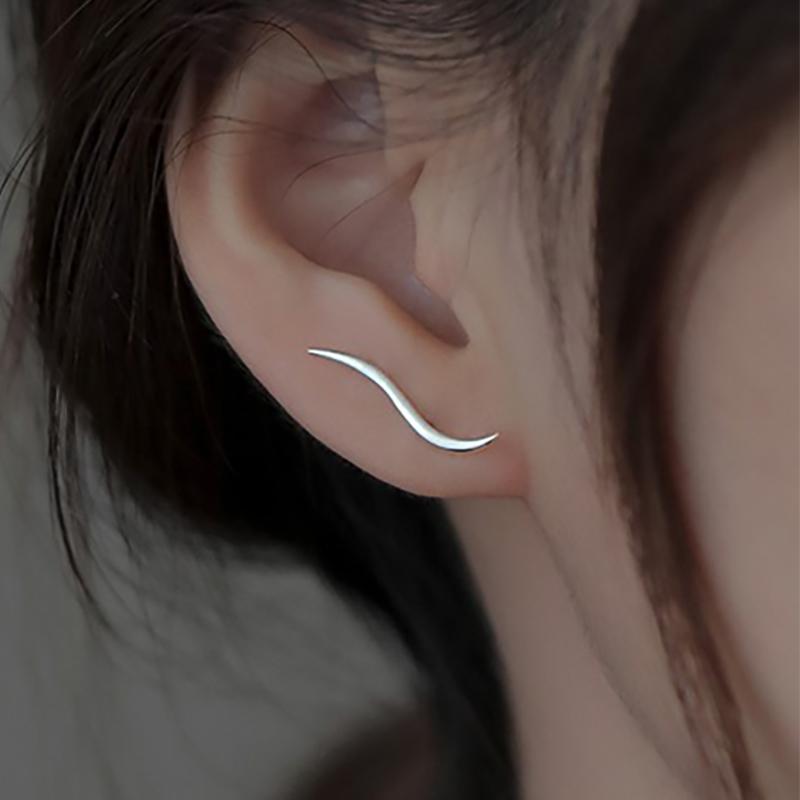 foxanry Геометрические серьги для женщин с геометрическими линиями, предотвращающие аллергию, модные минималистичные креативные ювелирные изделия для юбилейной вечеринки, аксессуары, подарки