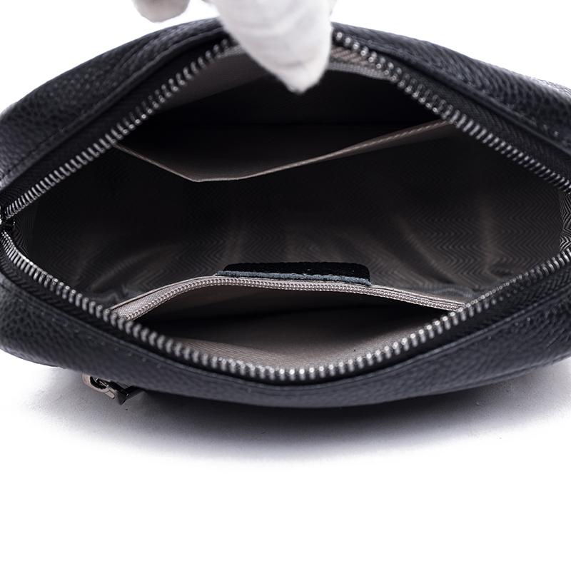 Настоящая кожаная сумка через плечо для женщин, высококачественные кожаные сумки, простой кошелек для телефона Zero