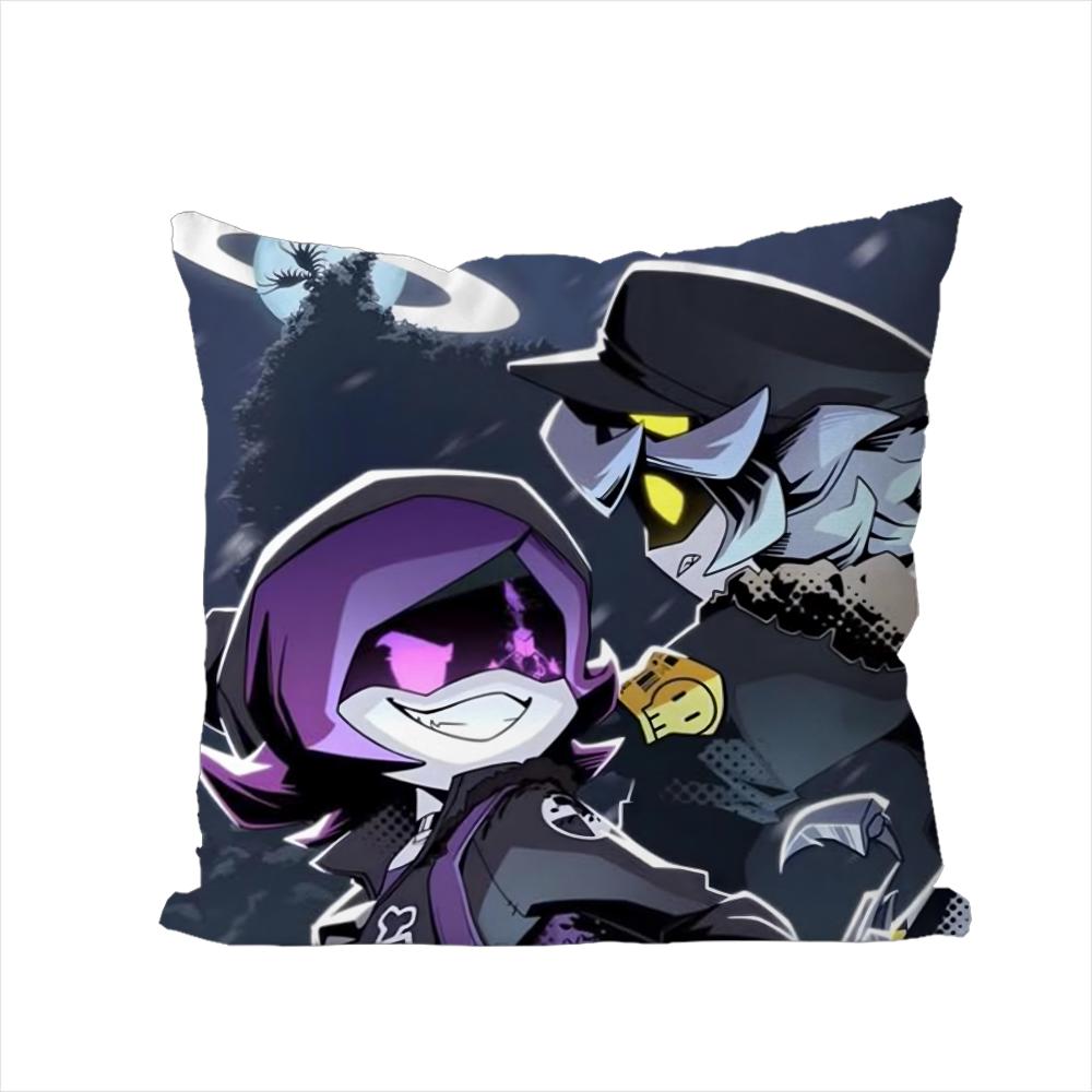 Anime MMurder Drones Pillow Case For Car Sofa Decorative Home Doublesided Print Plush Square Throw Pillow Cushion Cover