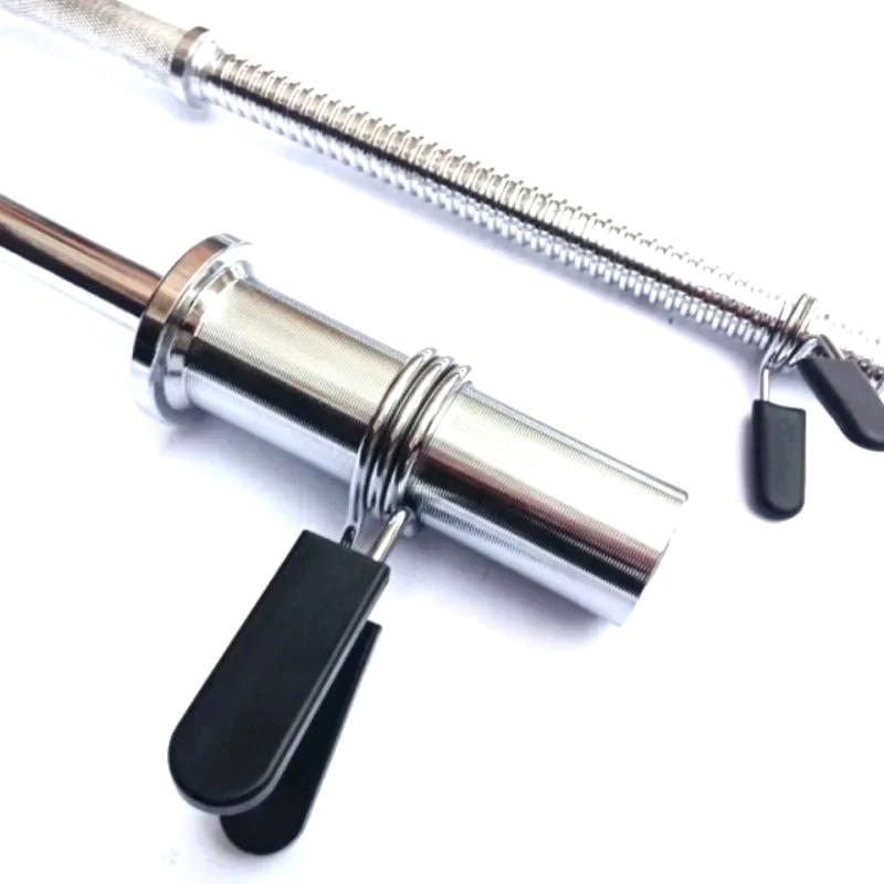 25/28/30 мм зажим для штанги пружинный хомут зажимы для гантелей в спортзале фиксатор для гантелей стандартный подъемный комплект фиксатор для штанги