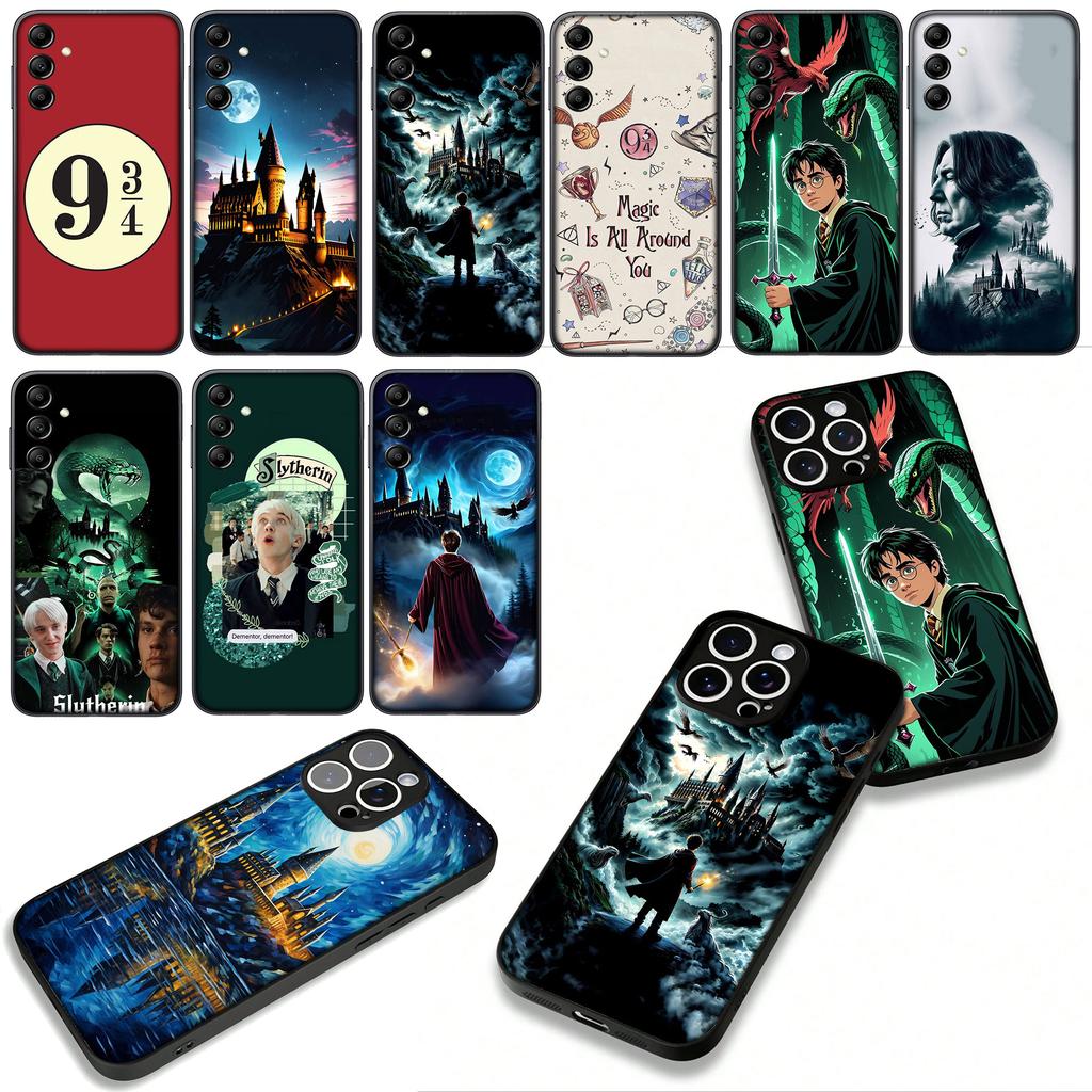 Poster Art Harries Wand Potters Phone Case for Samsung Galaxy S25 S24 S22 S23 FE Ultra Plus A56 A05 A06 A15 A16 A55 S7 Edge