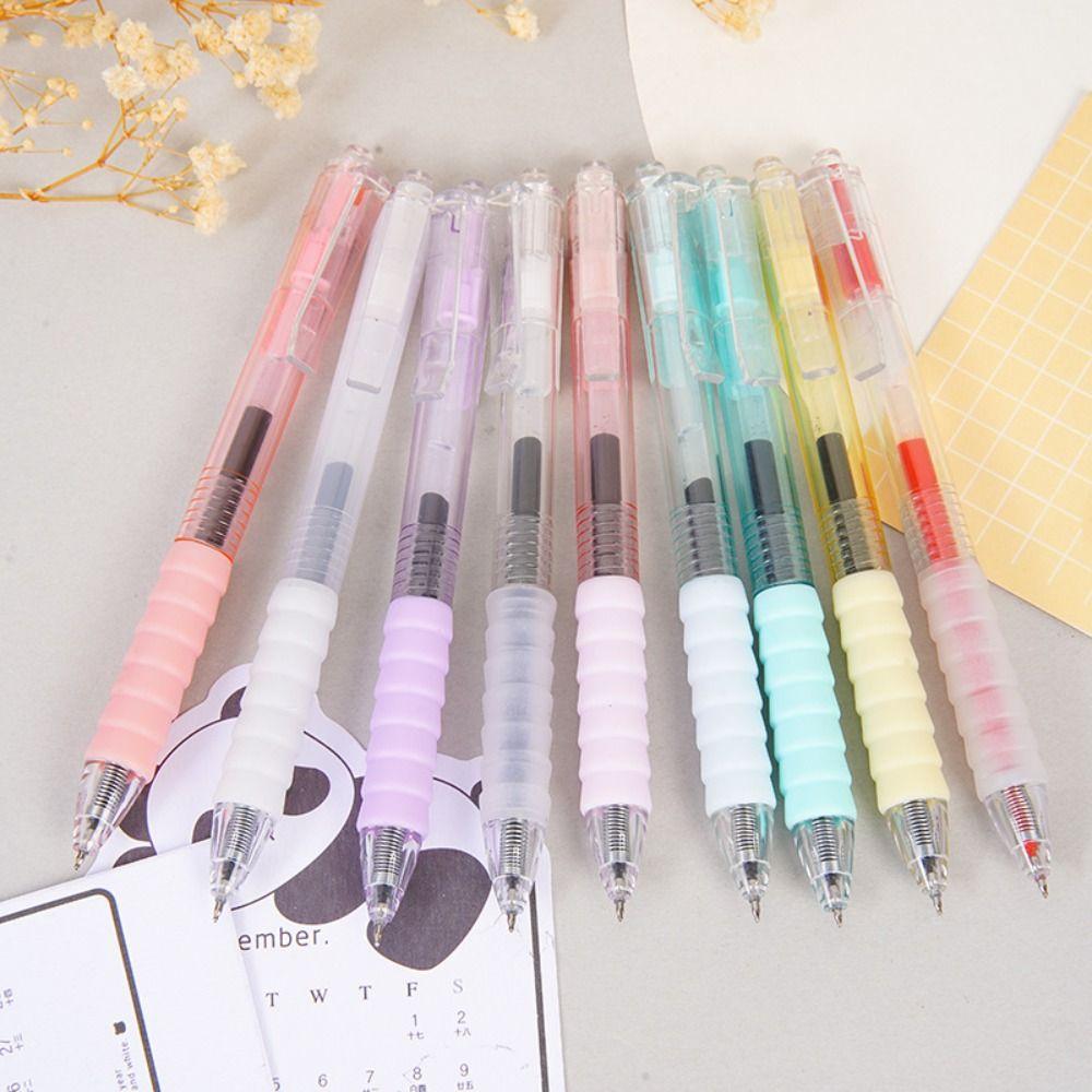 Гелевая ручка прессованного типа Быстросохнущая шариковая ручка Многофункциональный пишущий инструмент Канцелярские принадлежности