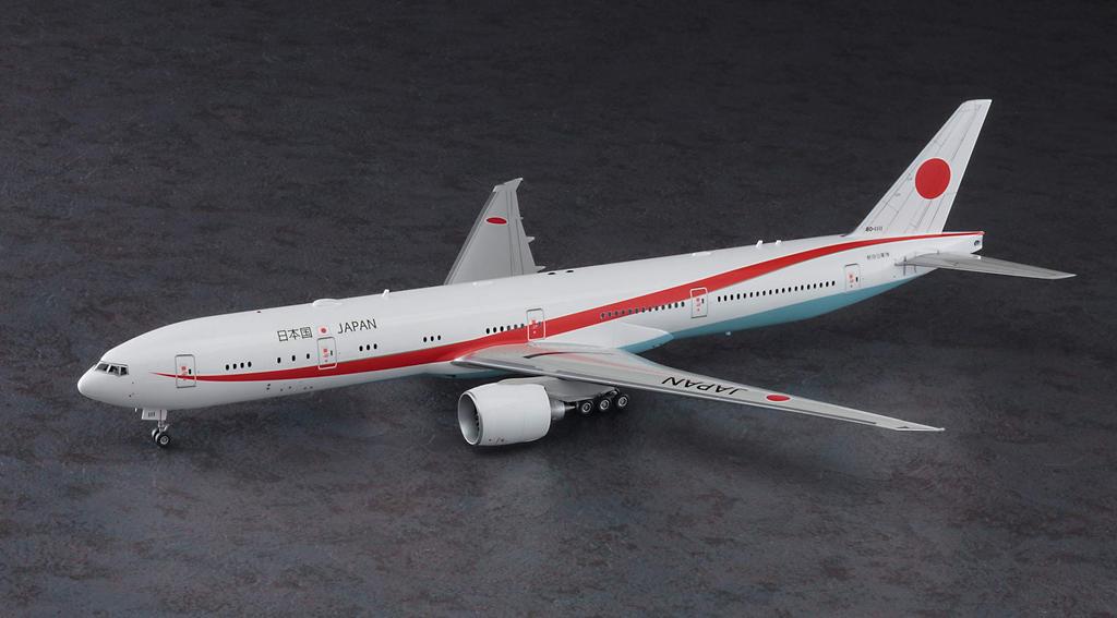 Hasegawa Японское правительственное воздушное судно Boeing Пластиковая модель 23 1/200 777-300ER