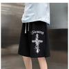 Summer New Boys Loose Cross Five-point Pants Student Basketball Casual Versatile Sports Shorts