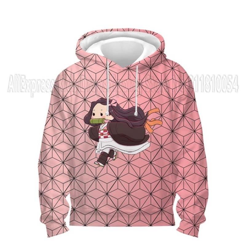 Малыши Демон Slayer 3D принт толстовки детские аниме толстовки мальчики девочки мультфильм свитера детские топы пальто Sudadera Escolar