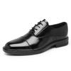 FashionMen Dress Shoes Formal Dress Shoe Black Leather Shoes Men Lace Up Point Toe Business Casual Shoes for Men Wedding Party Office