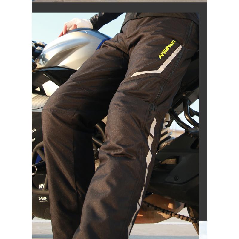 Мужские и женские мотоциклетные быстросъемные водонепроницаемые и ветрозащитные термозащитные штаны