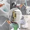 Gold Brushed Toilet Cleaning Bidet Spray Gun Wc Shower Head Douche Handheld Hose Sanitary Wall Holder Bathroom