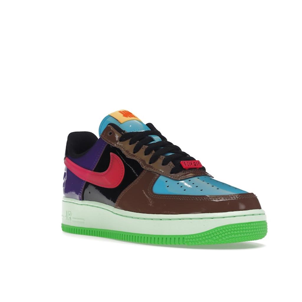 Nike Undefeated X Air Force 1 Low Pink Prime Unisex Sneakers Multi-Color Fauna-Brown DV5255-200