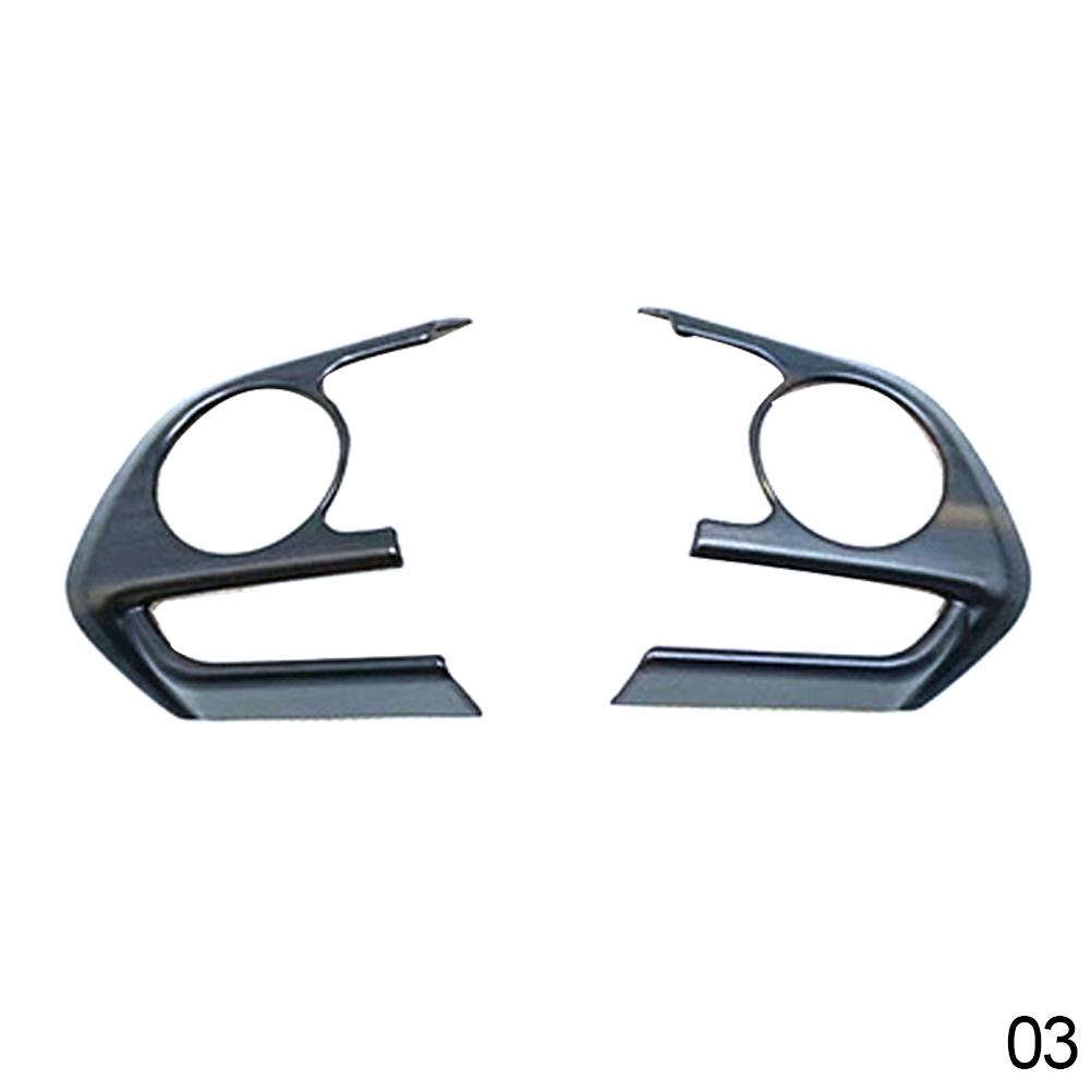 2 шт. Автомобильный руль кнопки панели крышка отделка наклейка для Toyota RAV4 Corolla E210 2019 2020 2021 2024 RAV 4 XA50 аксессуары