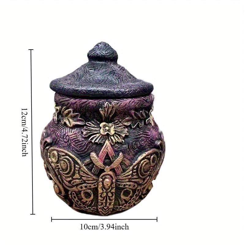 Новая винтажная креативная бутылка ведьмы небесное тело домашний декор украшения лунная бутылка для воды раскрашивание лица ваза Тэн смоляные украшения