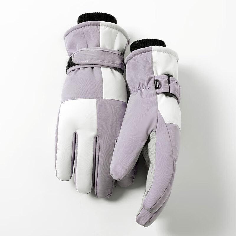 Унисекс Зимние Водонепроницаемые Лыжные и Сноубордические Перчатки