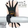 360° Silicone Anti-shock Smartphone Motorcycle Stand Bike Phone Holder Bicycle Bracket Strap MTB