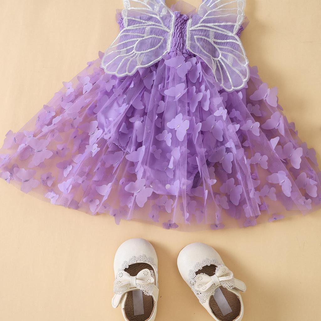 Комбинезон для новорожденных девочек, платье, 6 месяцев, 12 месяцев, 18 месяцев, 24 месяца, плиссированное платье трапециевидной формы из тюля и пэчворка без рукавов для вечеринки, От 0 до 24 месяцев