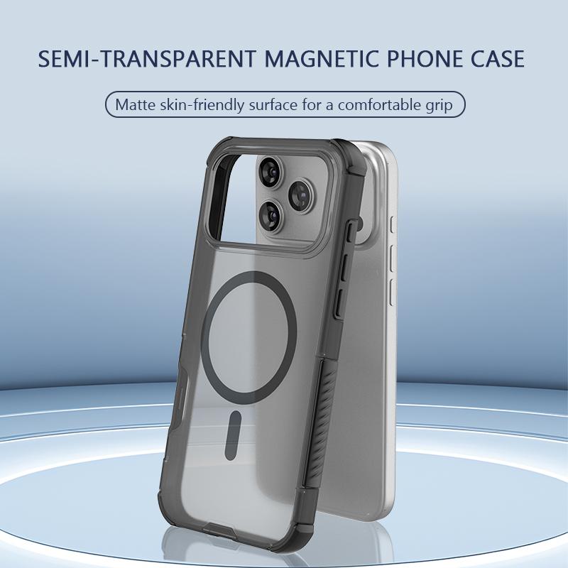 Чехол 2 в 1 Матовый Магнитный Magsafe Ударопрочный для Samsung Galaxy S25 S26 Ultra S25 S26 Plus Защитный чехол с ощущением кожи
