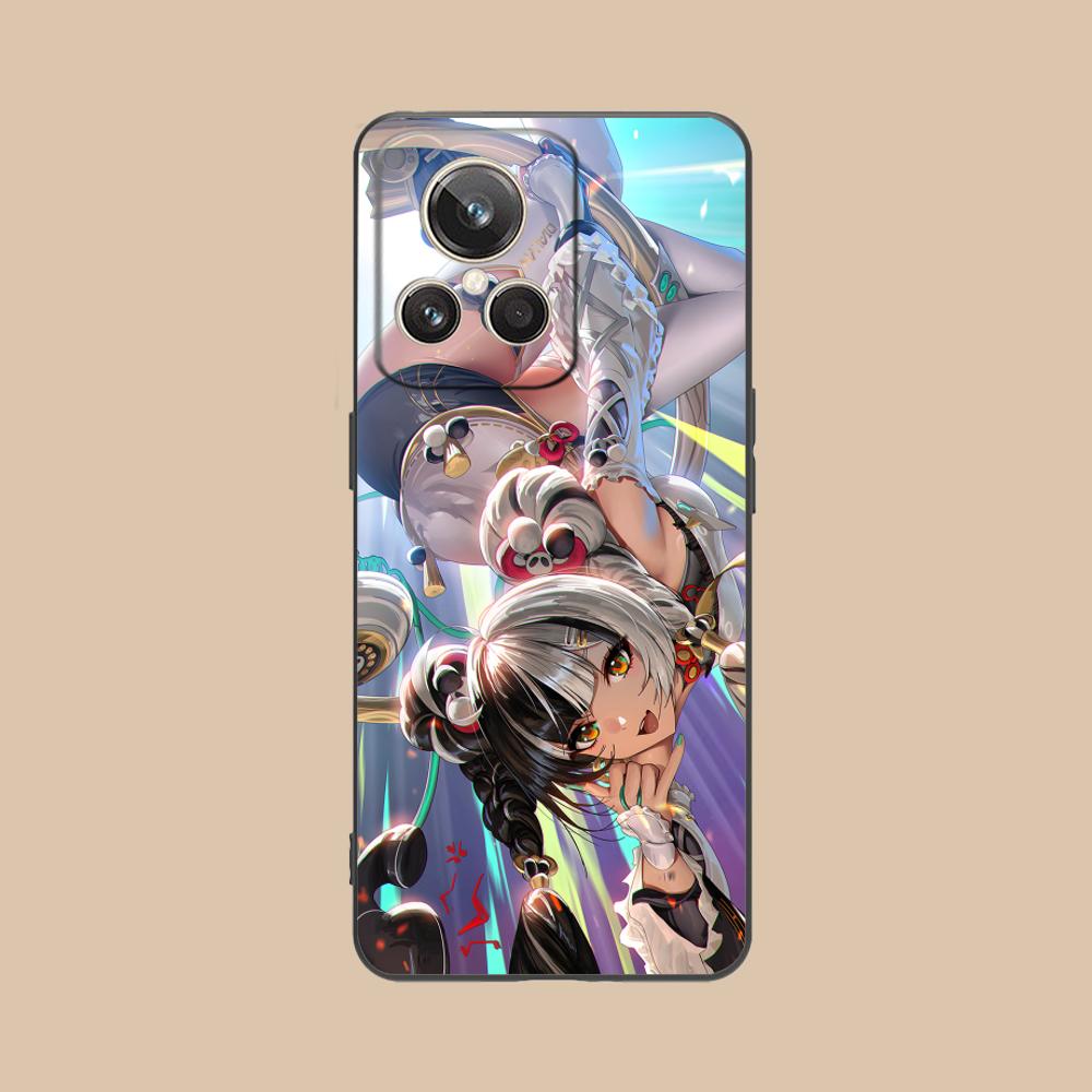 ZZZ Чехол-бампер из матового ТПУ для мобильного телефона Realme GT 8 Neo Pro C75 73 71 C67 65 C55 53 C35 31 C20 15 Цветной чехол